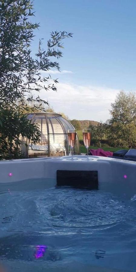 Les Nuits Insolites De La Mothe - Hebergement En Bulle Ou Tiny House Avec Spa Privatif Outremecourt Екстер'єр фото